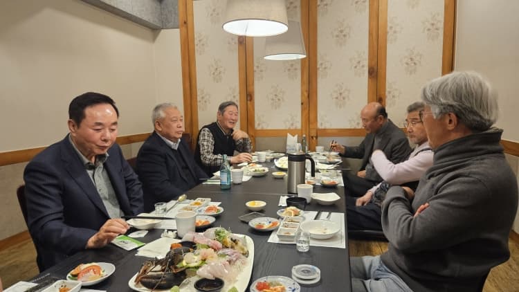 신소재(금속)공학과 동문 회장단, 신년회 ...
