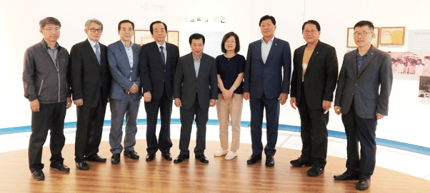 한국이민사박물관 ‘인하대관’ 방문